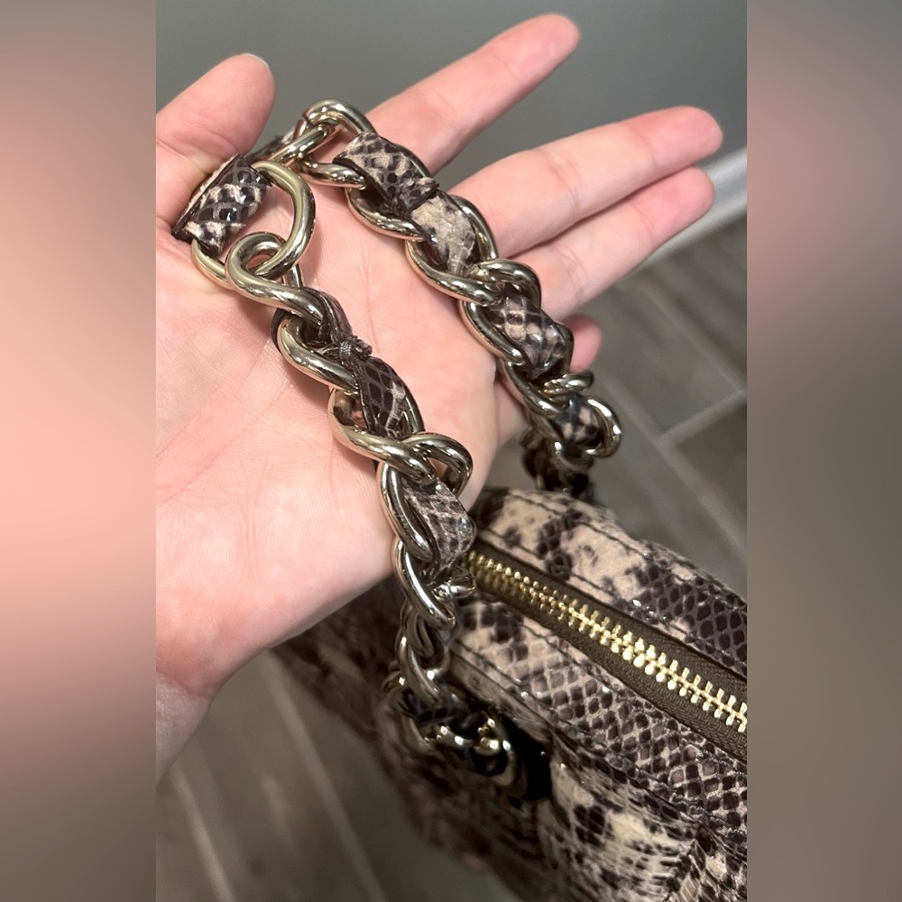 Kate Spade Georgina Quilted Snake Handbag - Picture 10 of 10